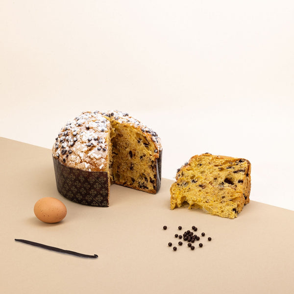 Focaccia con perle di cioccolato