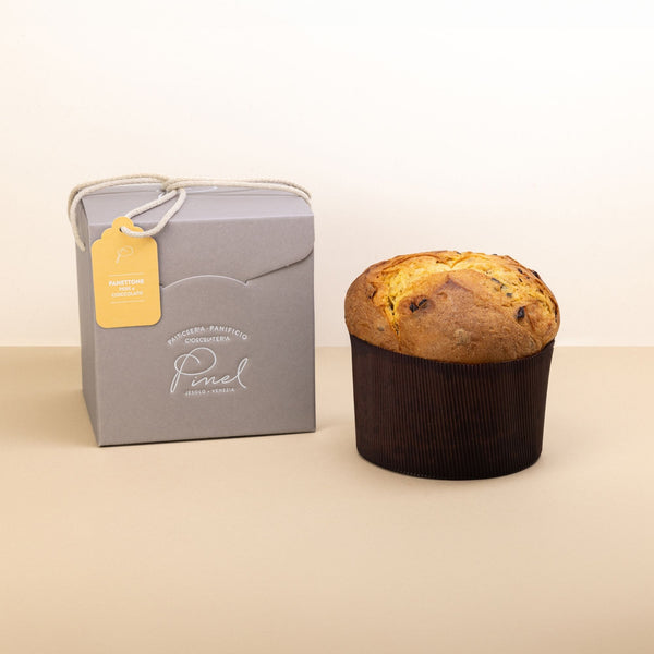 Panettone pere e cioccolato